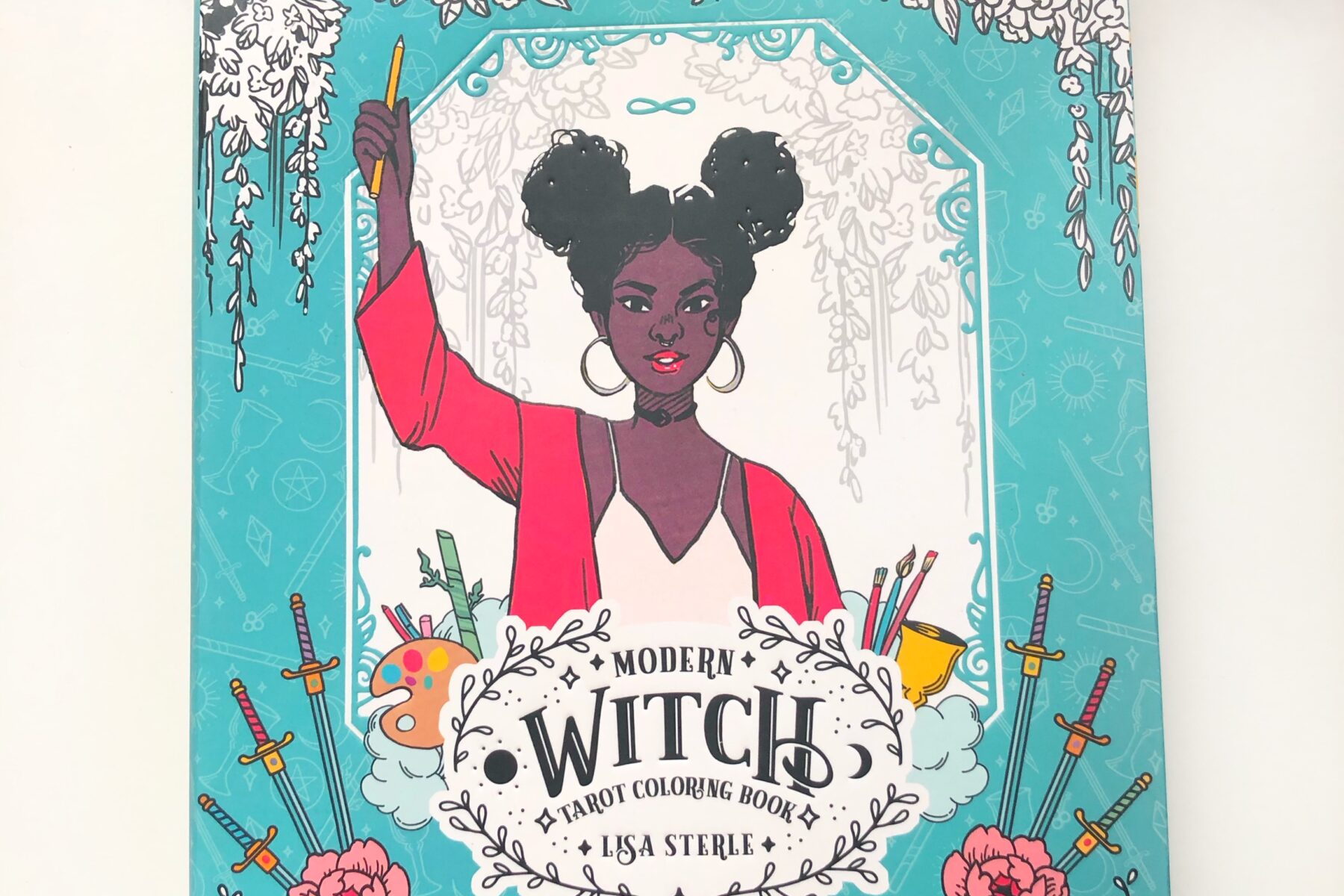 Modern Witch Coloring Book