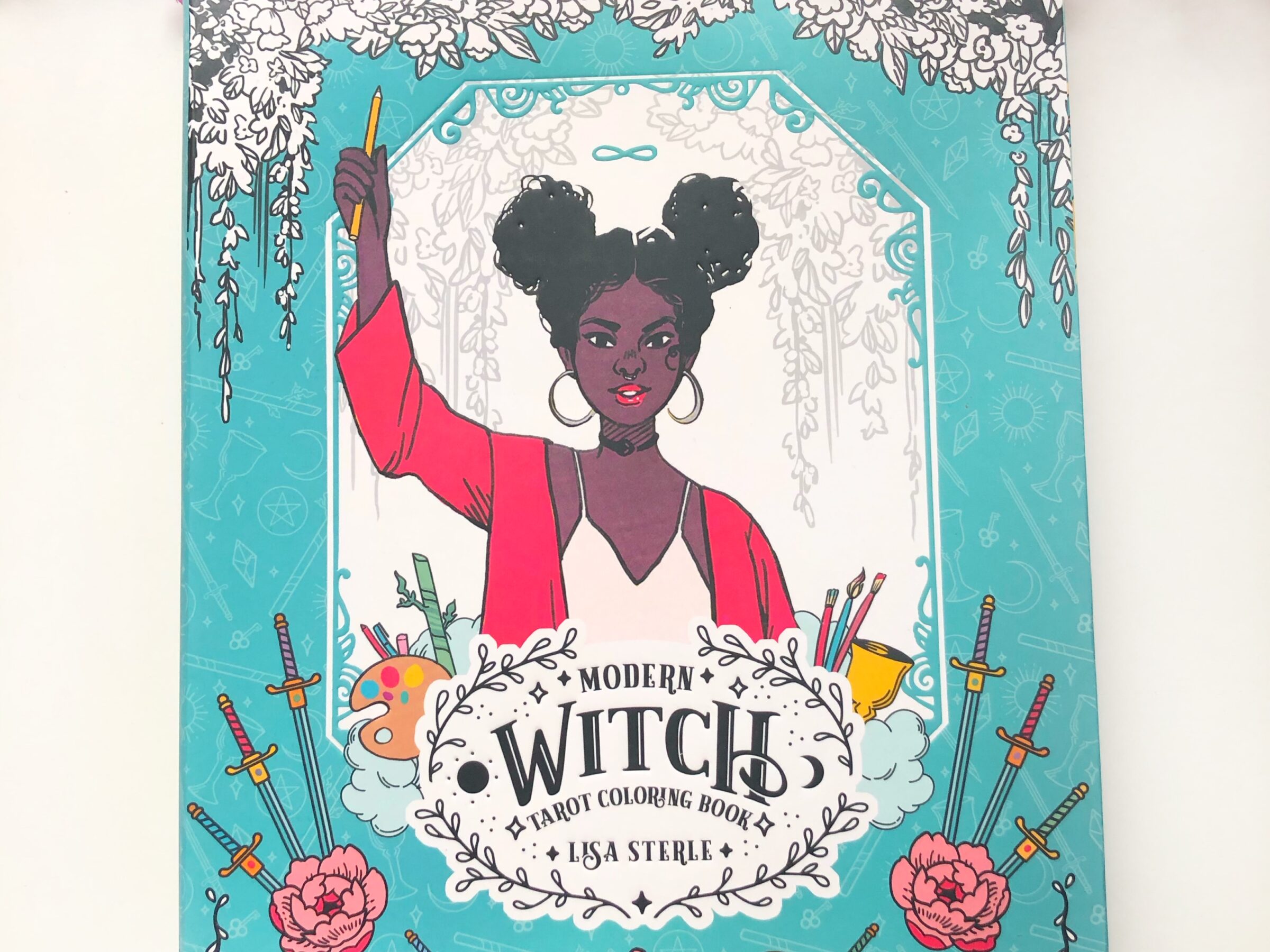 Modern Witch Coloring Book