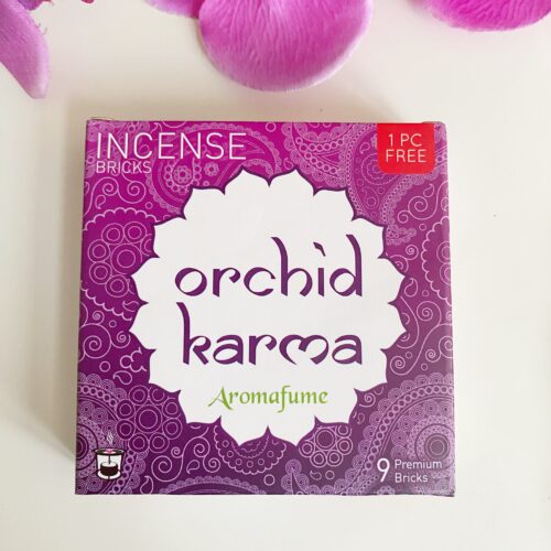 Aromafume - Incense bricks - Orchid Karma - 9 blokjes - non-toxic