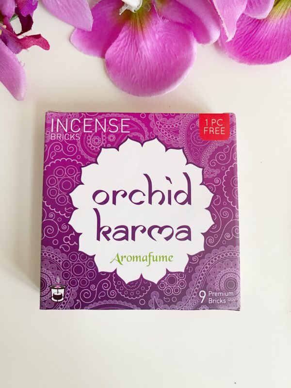 Aromafume - Incense bricks - Orchid Karma - 9 blokjes - non-toxic